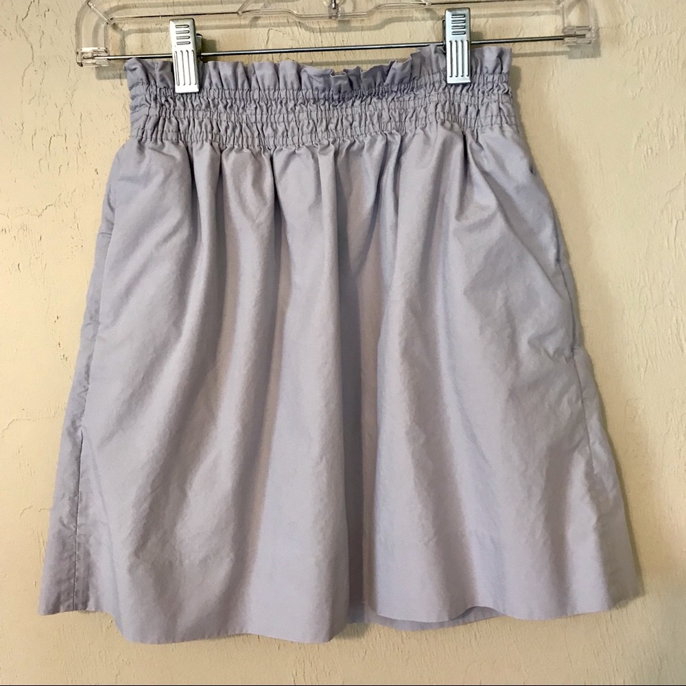 Lightweight chambray J. Crew factory miniskirt